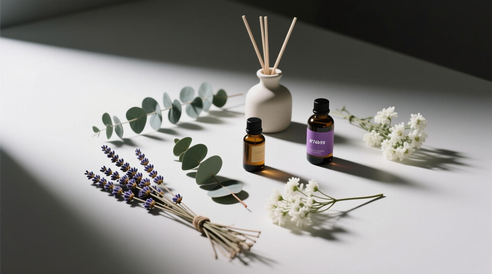 Aromas naturais para ambientes minimalistas e calmos