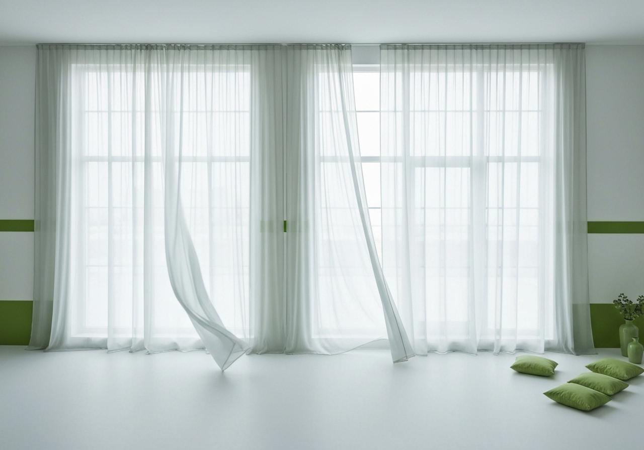 Cortinas leves para janelas amplas: guia prático e elegante