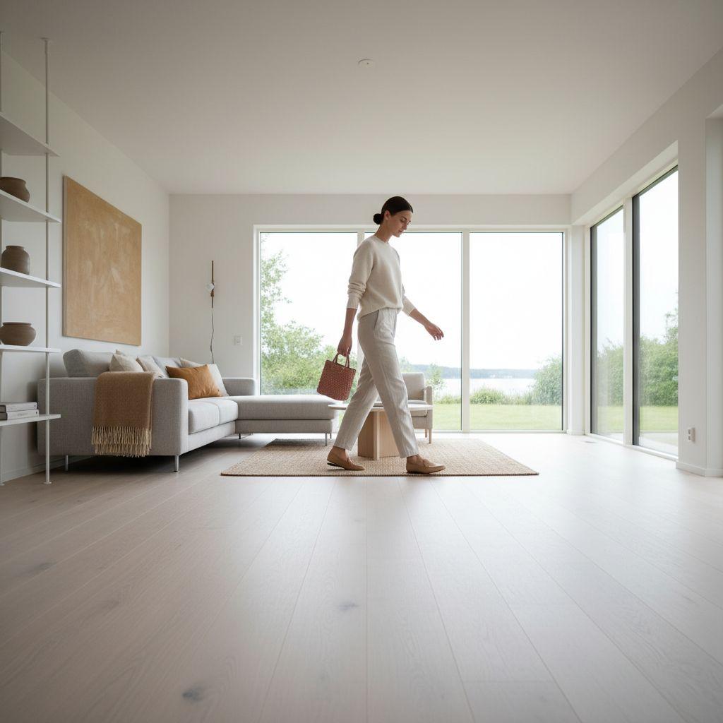 Estilo escandinavo: salas claras e minimalistas