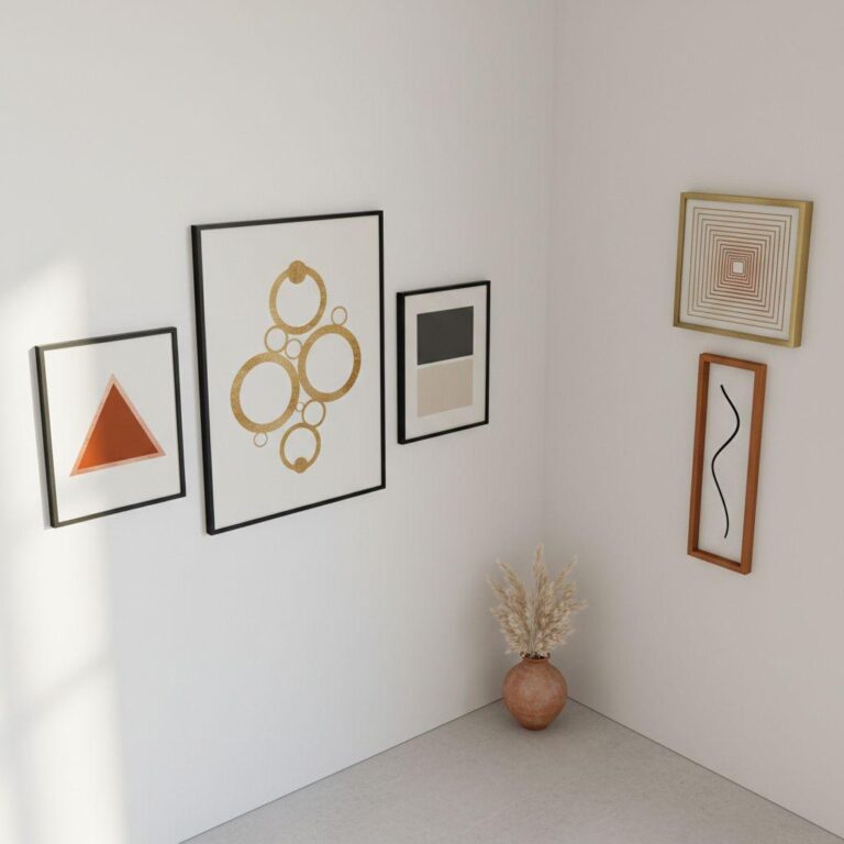 Quadros Minimalistas: Como escolher e decorar com estilo