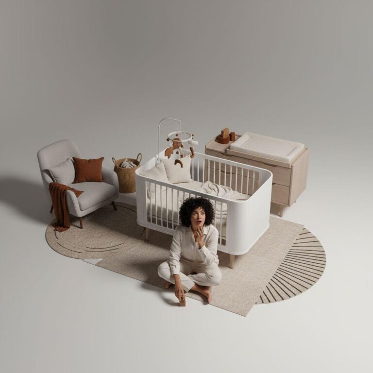 Quarto de bebê minimalista: guia prático e funcional