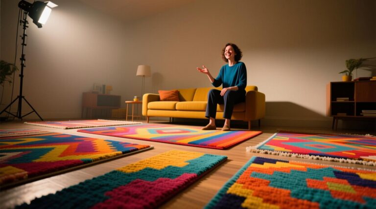 Tapetes colorido para sala: Guia prático e inspirador