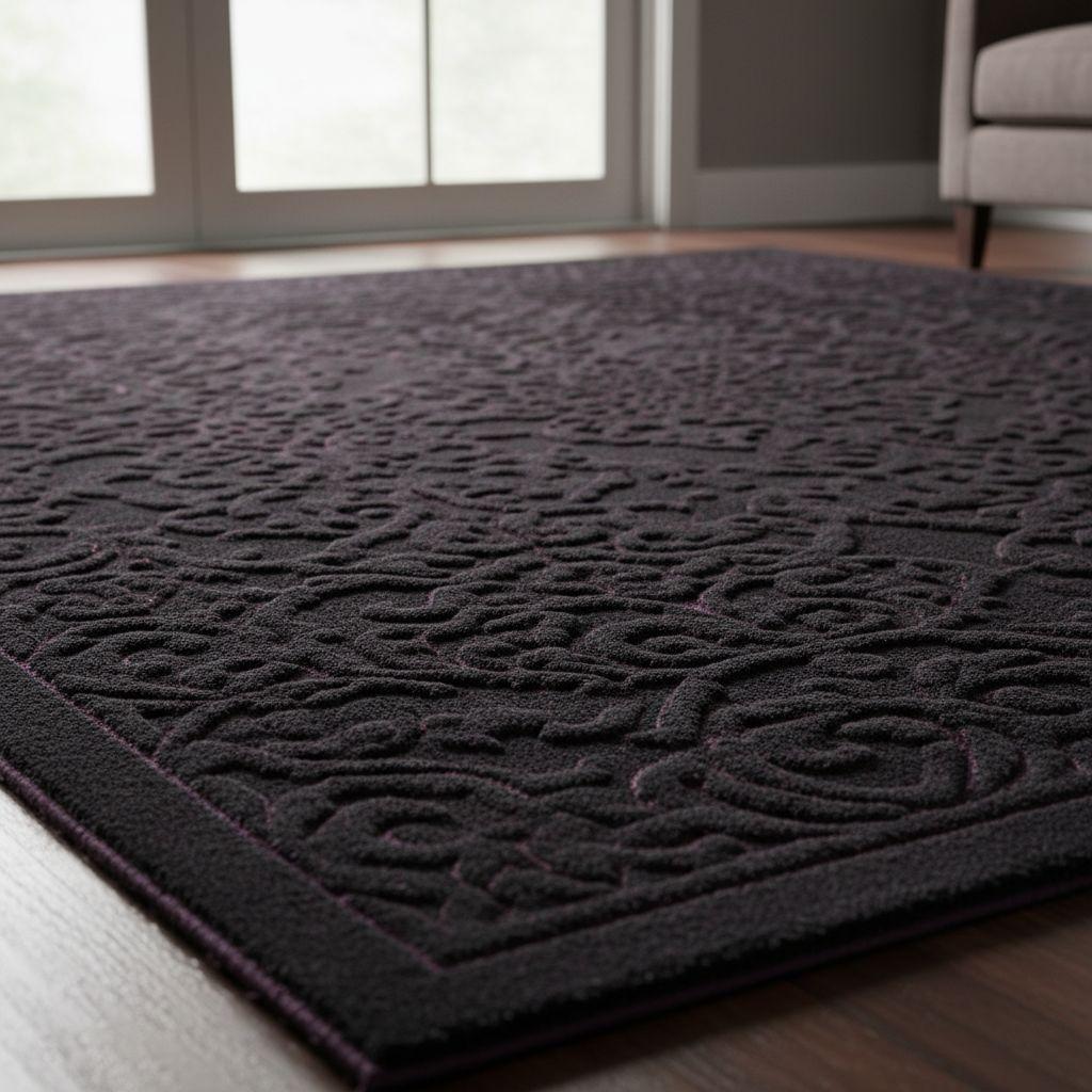 Tapetes pretos: guia completo de estilo, cuidados e escolha