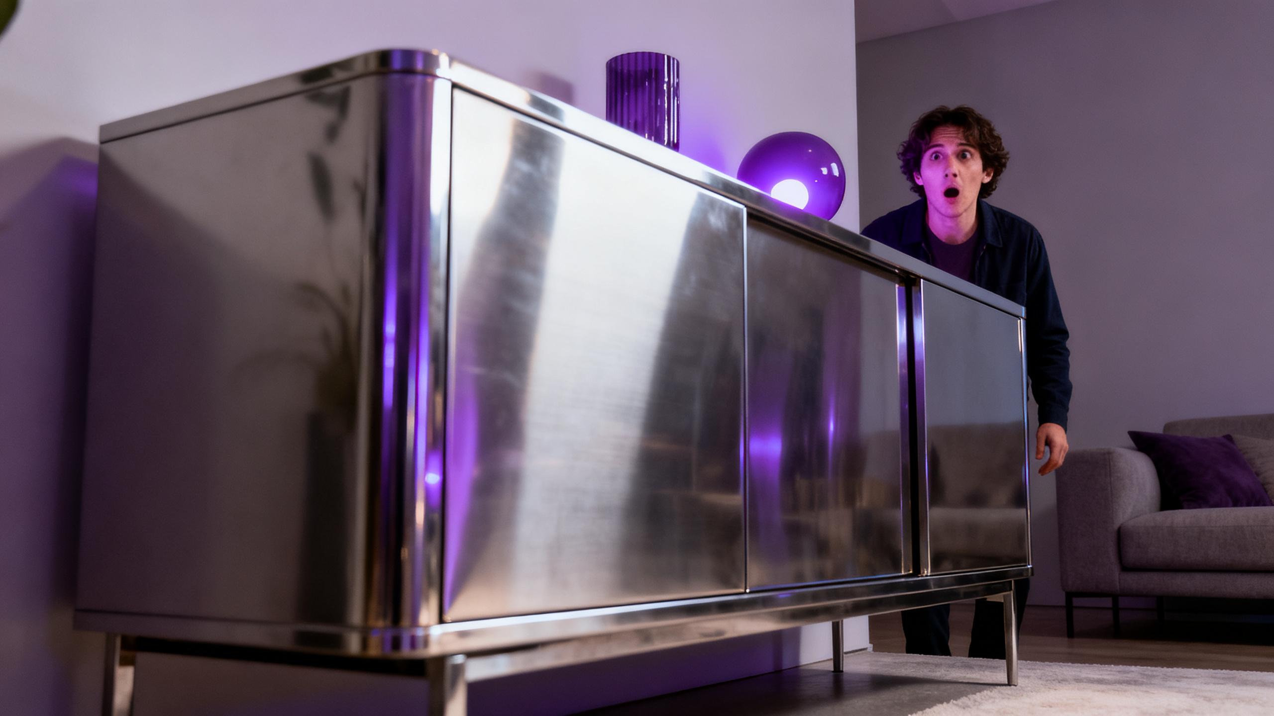 Aparador de Aço Inox Polido: Guia Completo Para Escolher, Combinar e Valorizar Sua Sala