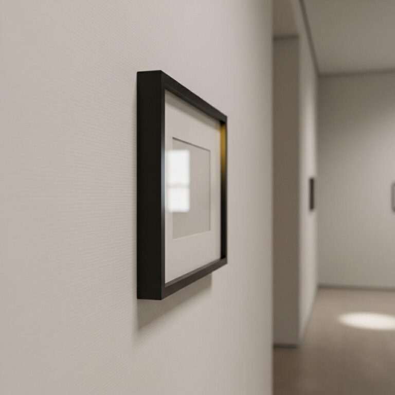Quadro Decorativo Moldura Preta para Corredor de Galeria — Guia