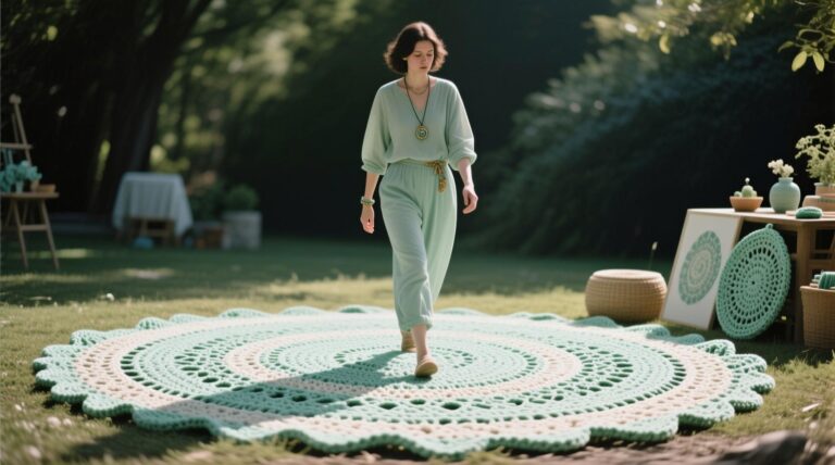 Tapete Oval de Crochê: Guia Completo para Fazer o Seu